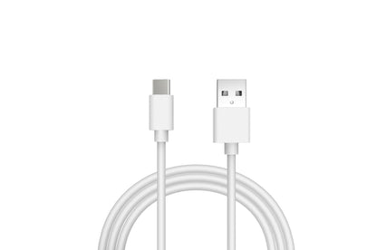 NNEKG USB C to USB A Cable IF Certified (White) (1m)