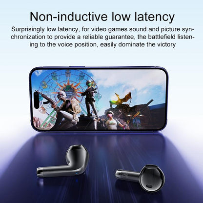 NNEDSZ Wireless Bluetooth 5.0 Earbuds - Tws - Black